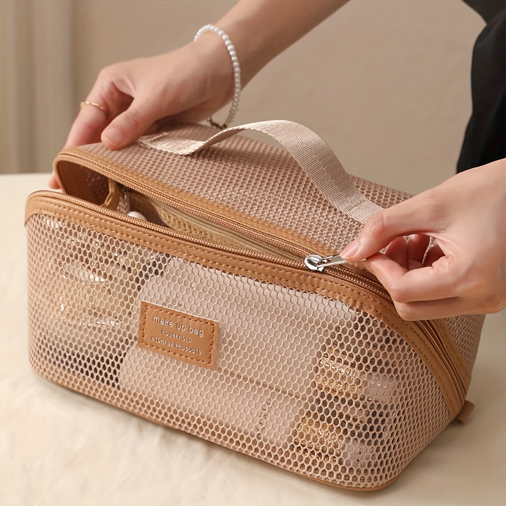 Luxury Ziploc Bags - Kosmetiktasche für Damen, Make-up-Organizer, Luxus-Kosmetikbox, Reisetasche