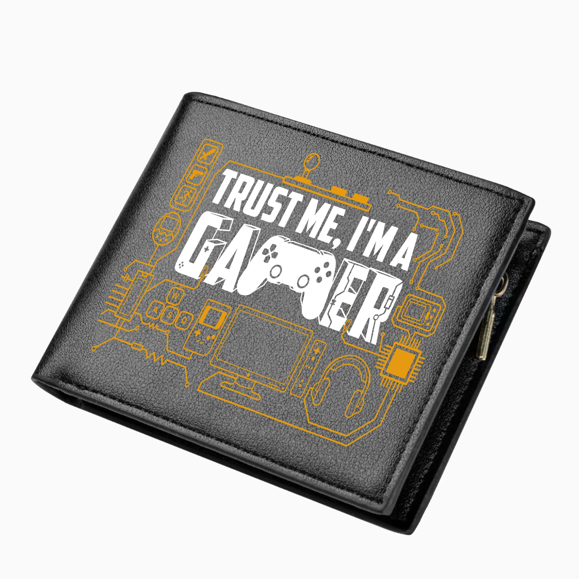 Luxury Bags Gr - „Gamer“ Cartoon Design Druck Männer Schwarz