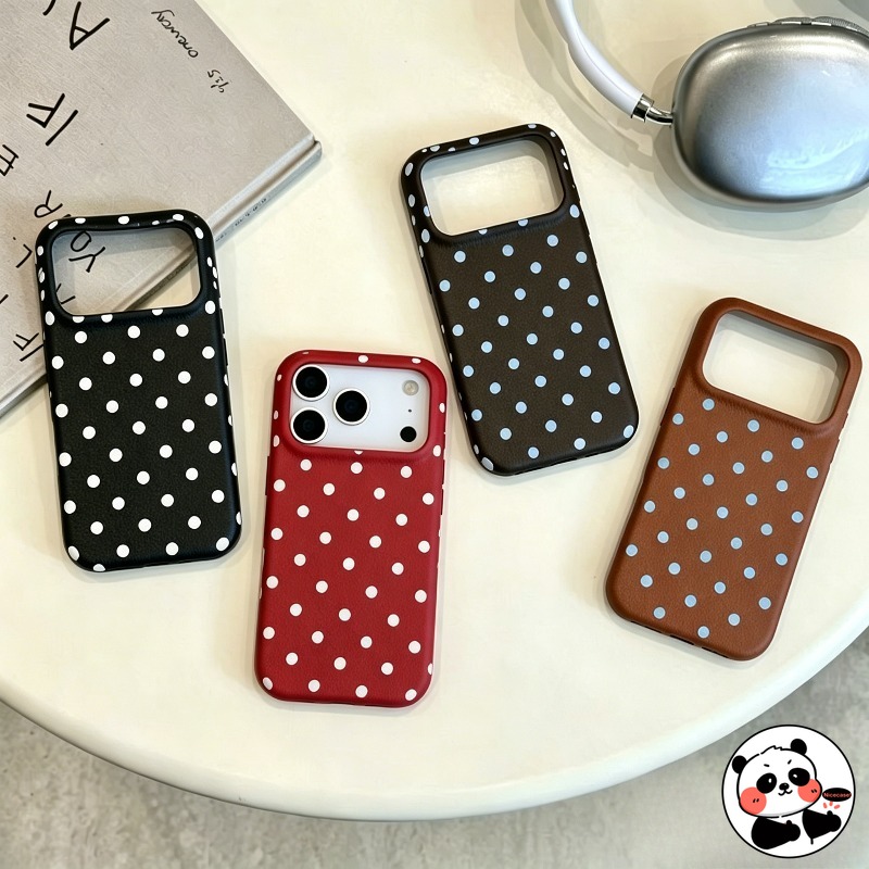 Luxury Bags India - Niedliche Polka-Dot-Handyhülle für iQOO 15 13