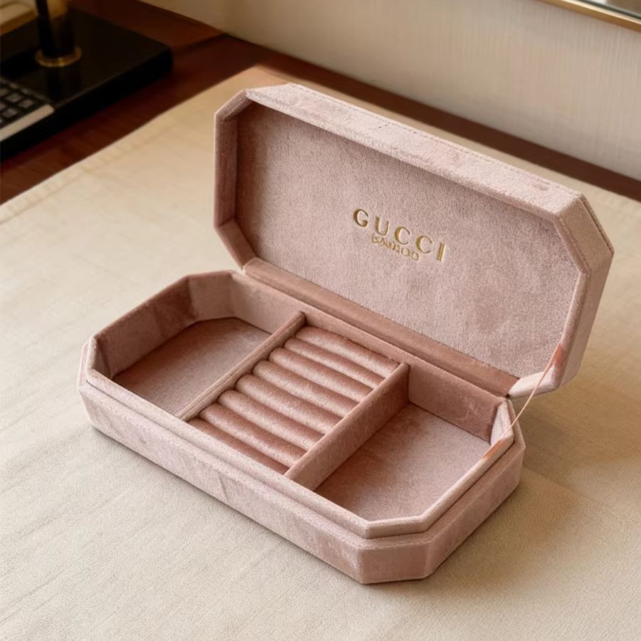 Luxury Beach Bags Ysl - Gucci Gucci Tasche aus hellrosa Samt,