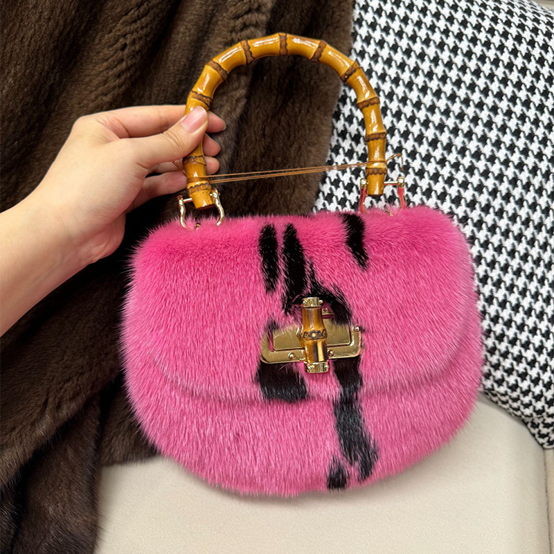 Luxury Bags Gr - Damenhandtaschen aus Nerzfell, Designer-Taschen, Luxus-Modell 2026,