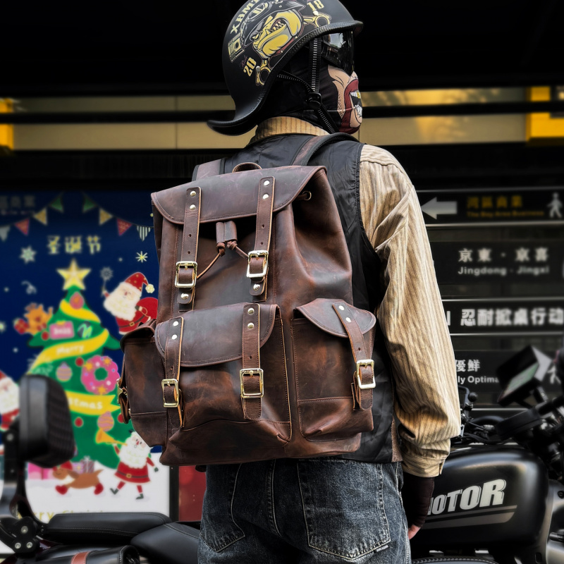 Neuheiten Leder-Rucksack Luxus – Luxury Bags Vintage Bewertung und Preis