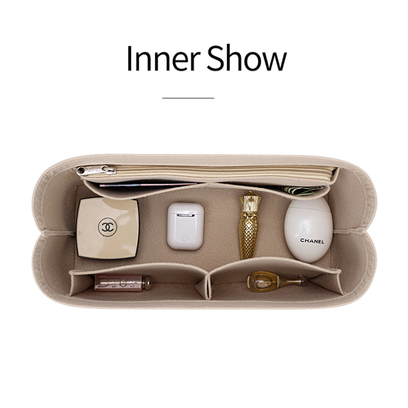 Filz-Einsatztasche, Kosmetik-O – Luxury Bags Consignment Bewertung und Preis