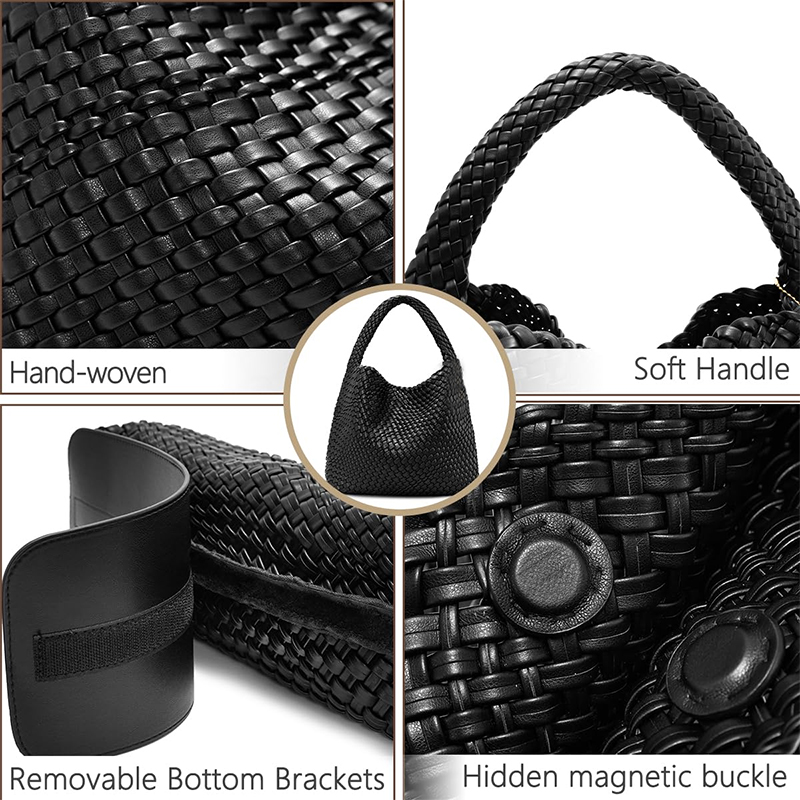Gewebte Tragetasche für Damen, – Luxury Beach Bags Ysl Bewertung und Preis