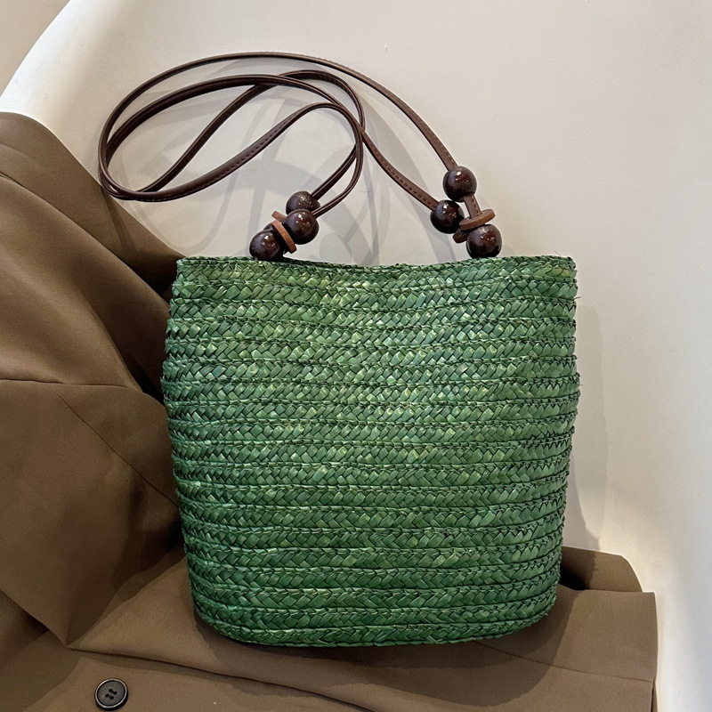 Lässige stroh gewebte Umhänget – Luxury Beach Bags Ysl Bewertung und Preis