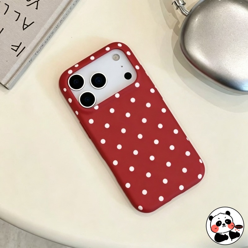 Niedliche Polka-Dot-Handyhülle – Luxury Bags India Bewertung und Preis
