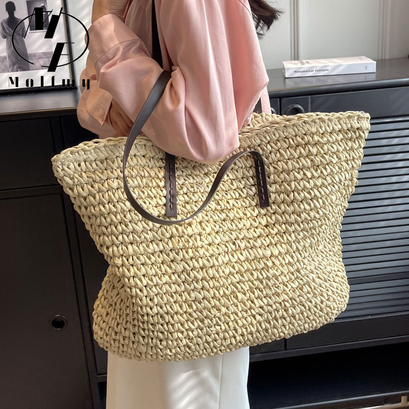 Strohgewebte Tragetaschen, läs – Luxury Bags Vendor Bewertung und Preis