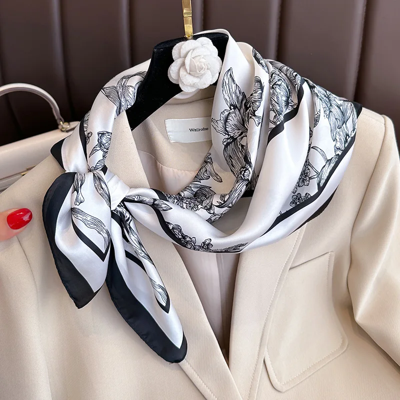 70*70cm Luxus Blumen druck Sei – Luxury Bags China Bewertung und Preis