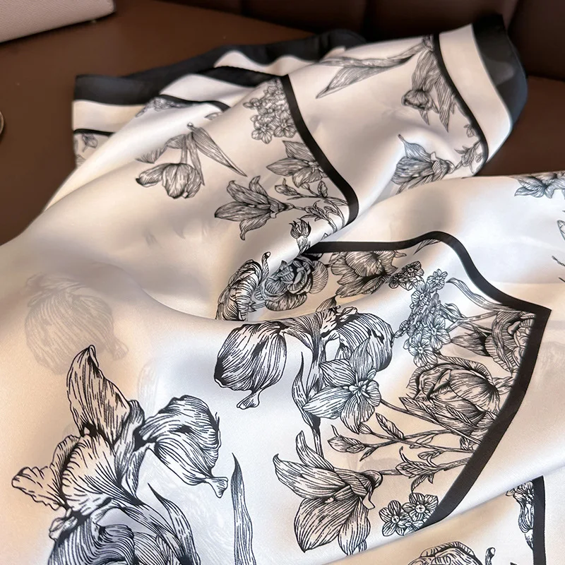 70*70cm Luxus Blumen druck Sei – Luxury Bags China Bewertung und Preis