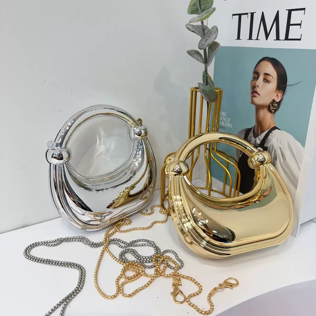 Mini Goldene Abendtasche Geldb – Luxury Bags Vendor Bewertung und Preis
