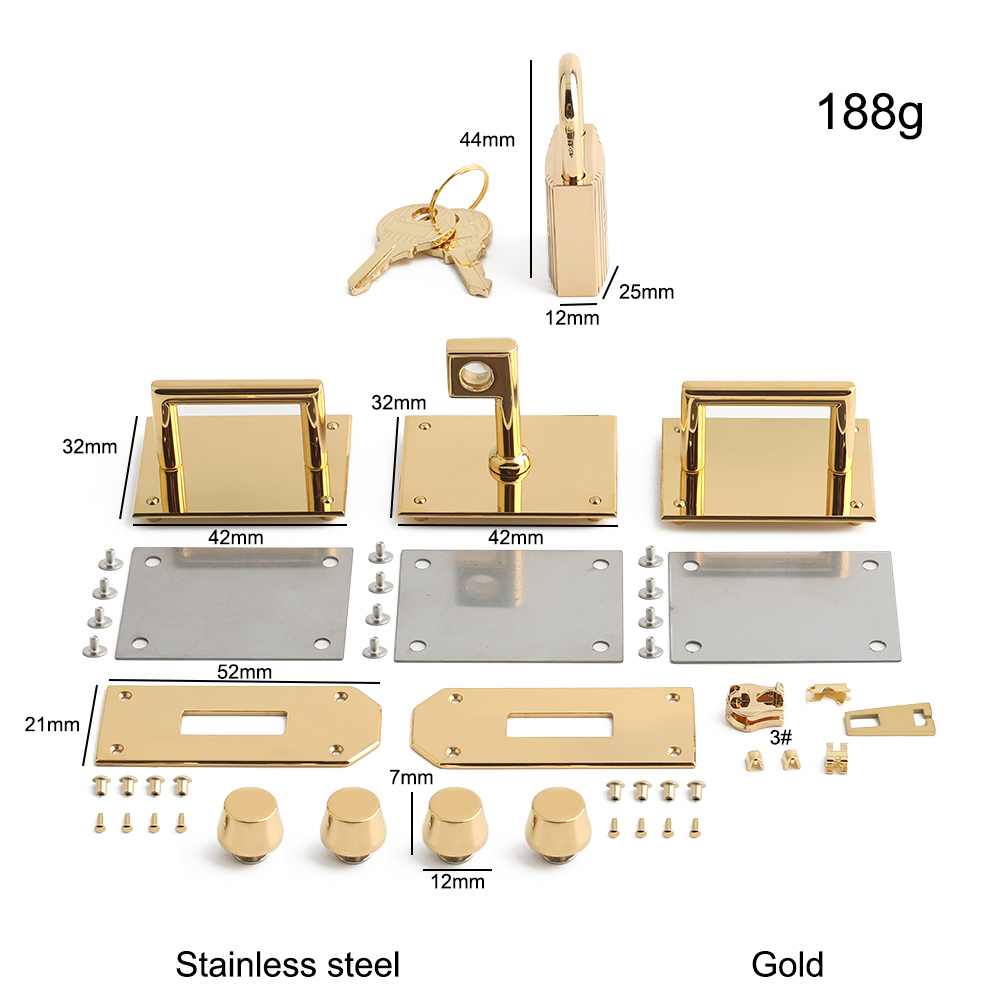 1/2/5 Sets Premium-Edelstahl-T – Luxury Bags Repair Bewertung und Preis