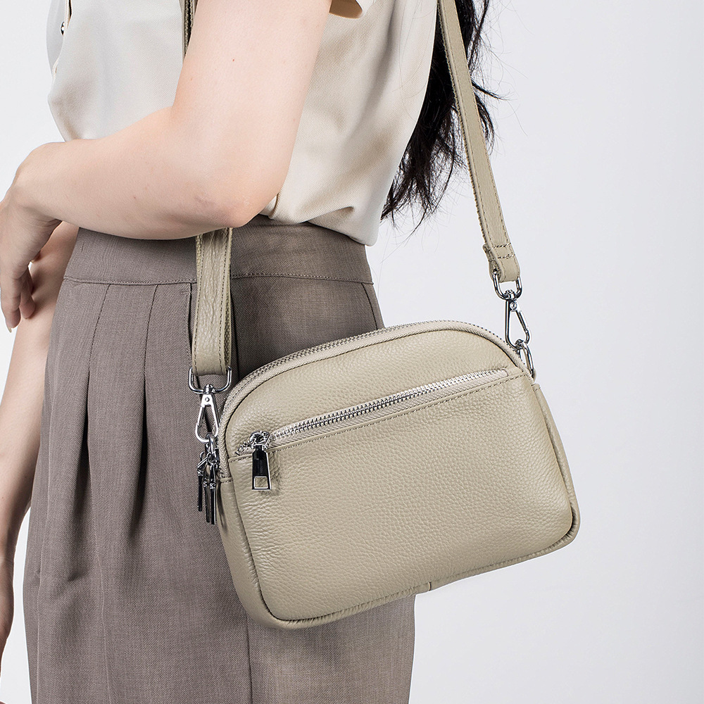 Echtes Leder Vielseitige Umhän – Luxury Bags Consignment Bewertung und Preis